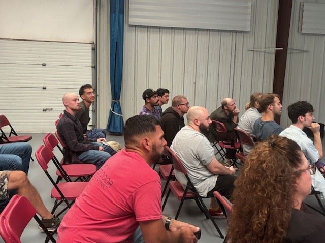 Audience at Red Creek Skate Park Meeting - Photo 2