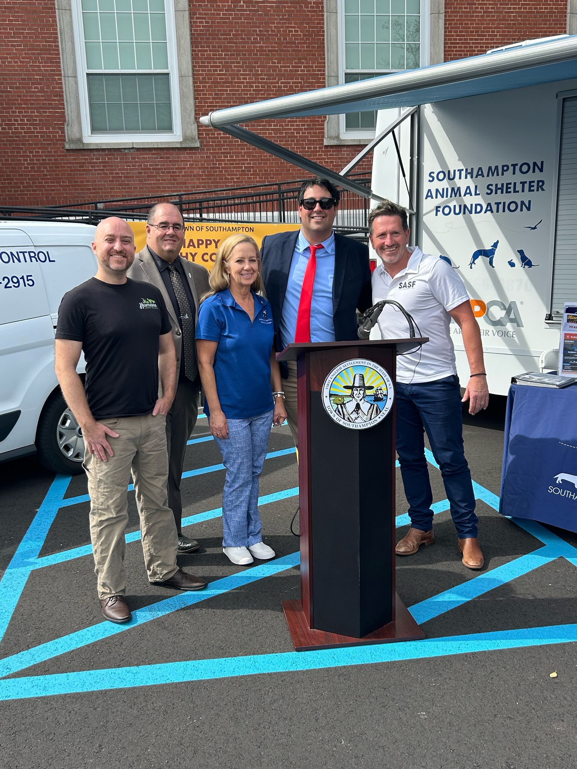 Picture from Town Hall Pet Vaccination and Licensing Day Event on 9/30/25